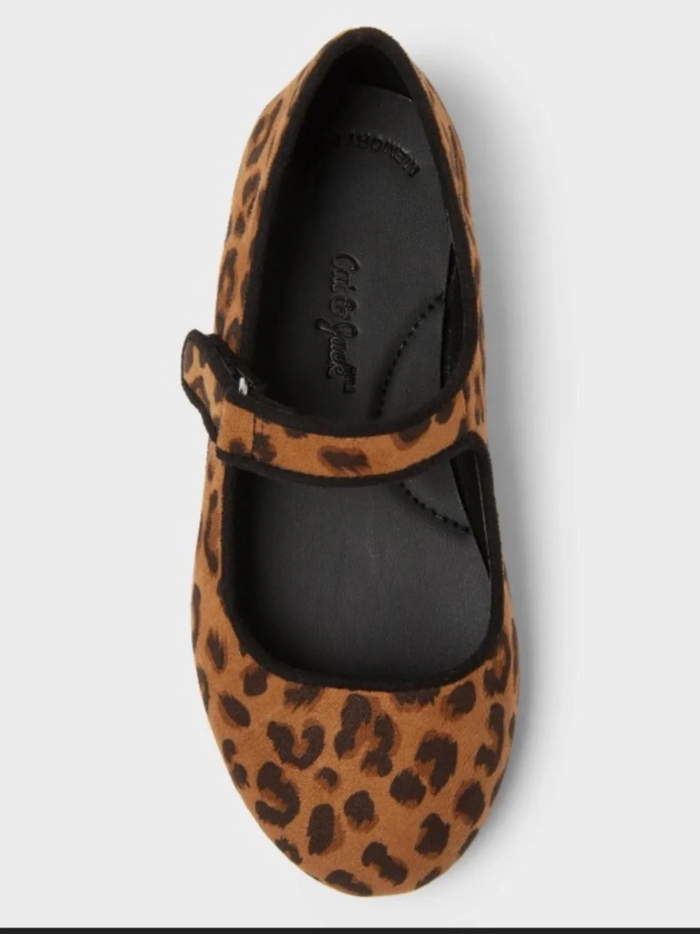 Leopard print flats